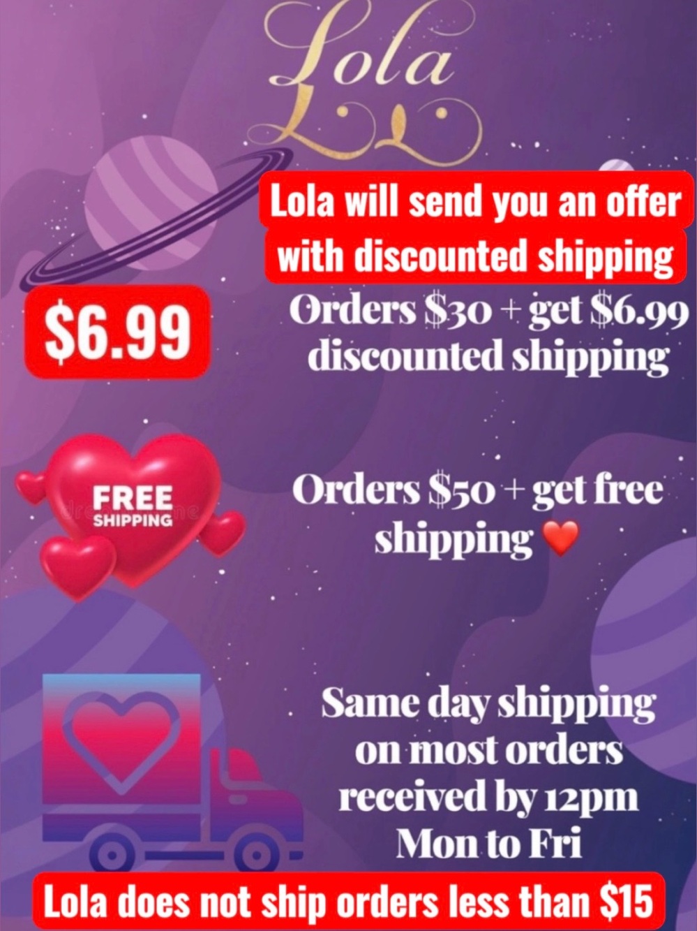 + Promo Shipping Offer for your Bundle